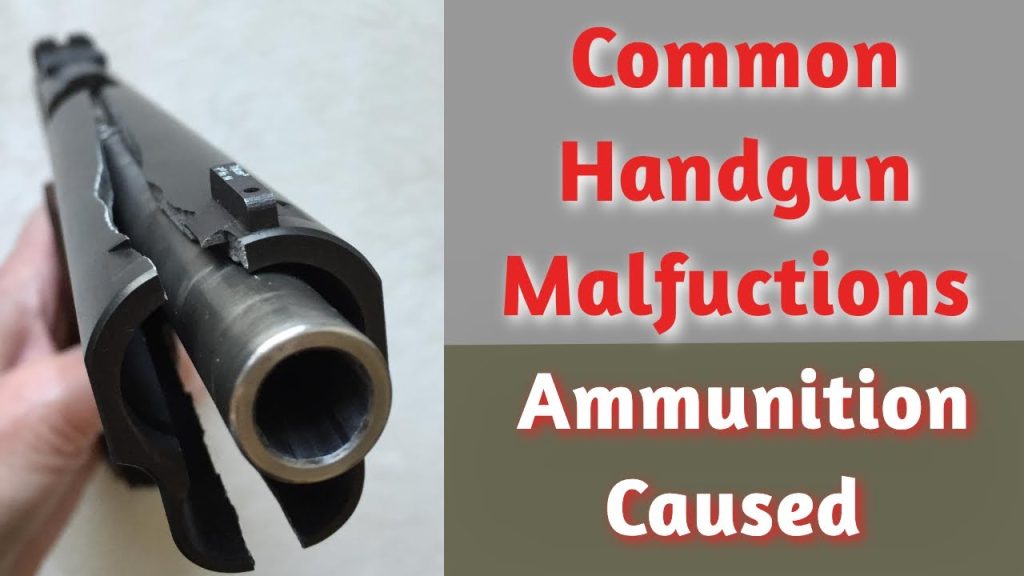 Handgun Ammunition Malfunctions