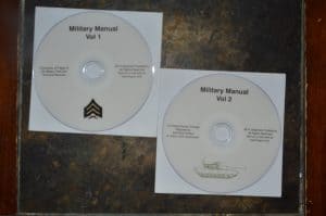 Military Field, Technical & Course Manual 2 Disk Set